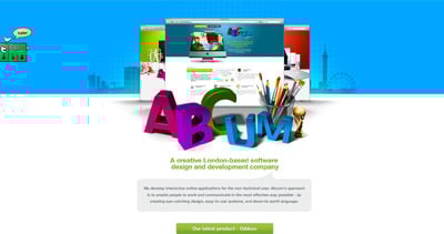 Abcum Limited Website Screenshot