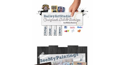 BaileyArtStudio Website Screenshot