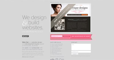 Meta Set Website Screenshot