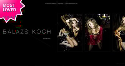 Balazs Koch Website Screenshot