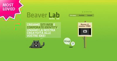 Beaver Lab Website Screenshot
