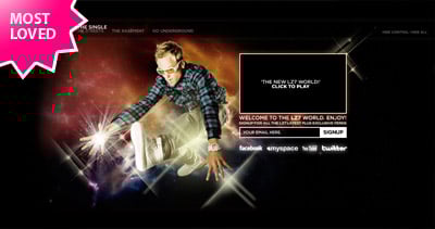 The World of LZ7 Website Screenshot