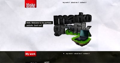 Markografik Website Screenshot