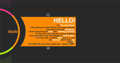 Romain Wurtz Website Screenshot