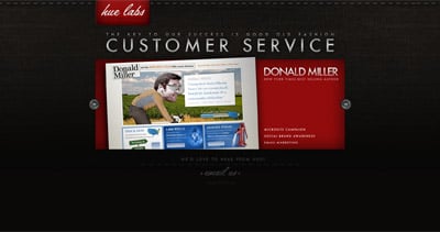 Hue Labs Website Screenshot