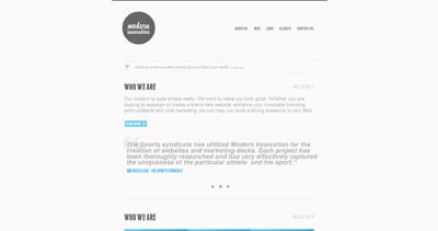 Modern Innovation Website Screenshot