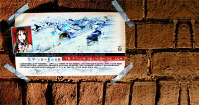 Trip The Mind And Shine Website Screenshot