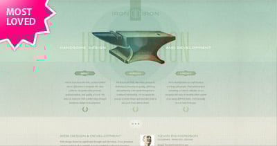 Iron to Iron Website Screenshot