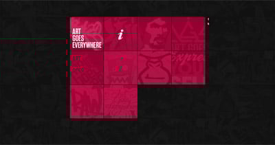 Art Goes Everywhere Website Screenshot