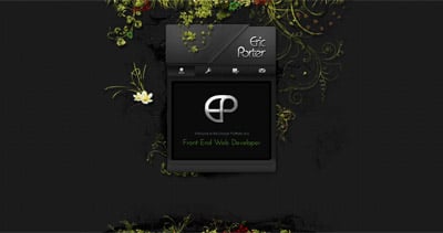 Eric Porter Website Screenshot