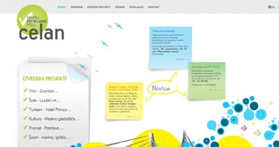 Štefan Čelan Website Screenshot