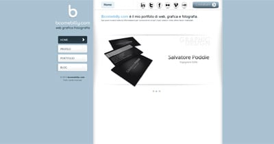 bcomebilly Website Screenshot