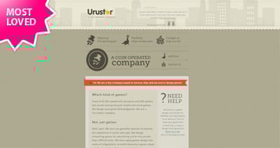 Urustar Website Screenshot