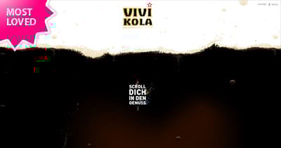 Vivi Kola Website Screenshot