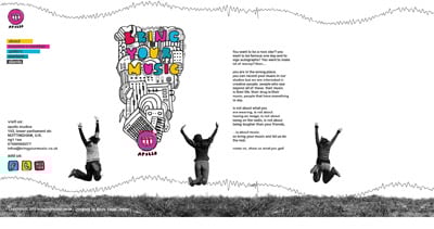 Bring Your Music Website Screenshot