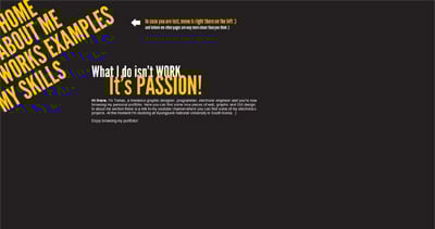 Tomas Fedosejev Website Screenshot