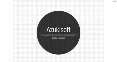 Azukisoft Website Screenshot