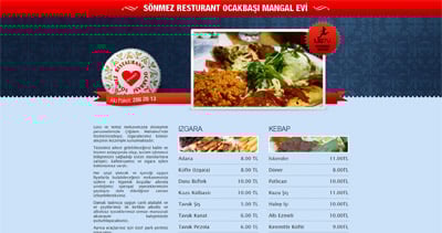 Sönmez Website Screenshot