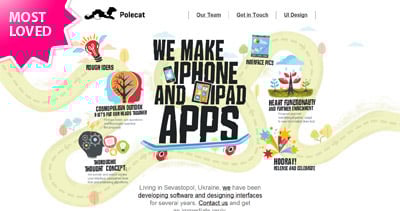 Polecat Website Screenshot