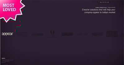 Appear Website Screenshot