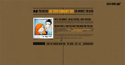 Steve & Jacqs Website Screenshot