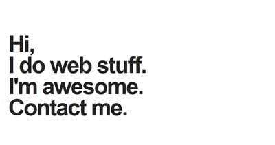 One Man Empire Website Screenshot