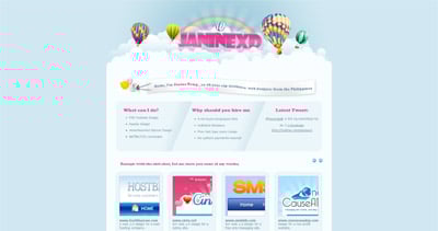 JanineXD Website Screenshot