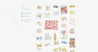 Dubs’s Fabulous Drawings Website Screenshot