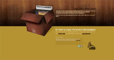 Bagatelle Records Website Screenshot
