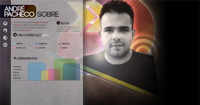 André Pacheco Website Screenshot