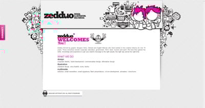 Zedduo Website Screenshot