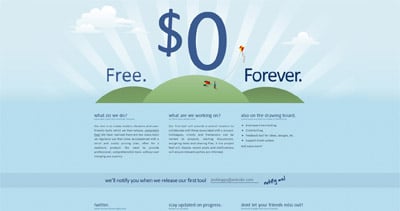 Zero Dollar Tools Website Screenshot