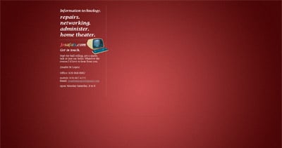 Josafat Website Screenshot