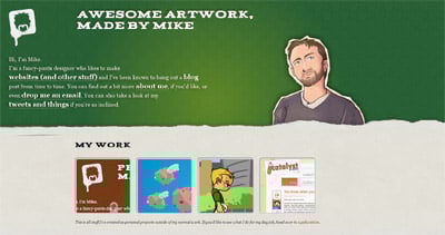 Made by Mike Website Screenshot