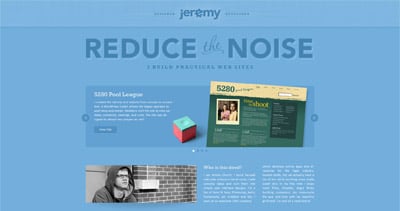 Jeremy Church Website Screenshot