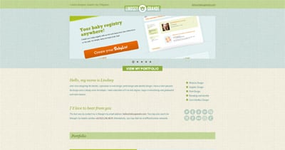 Lindsey Grande Website Screenshot