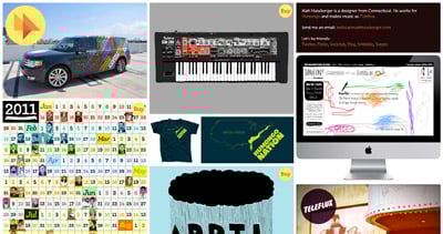 Matt Hunsberger Website Screenshot