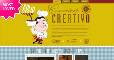 Solid Soup Website Screenshot