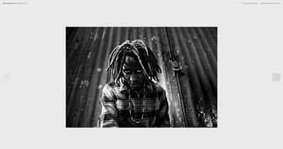 Soufian Mahio Photography Website Screenshot