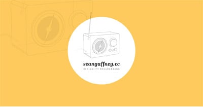 Sean Gaffney Website Screenshot