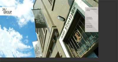 Jr/Group Website Screenshot