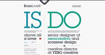 Enzo Li Volti Website Screenshot