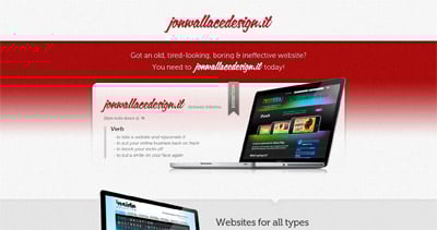 Jon Wallace Design It Website Screenshot