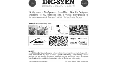 Dic-Syen Website Screenshot