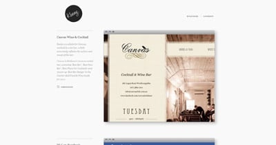 Kenny Williams Website Screenshot