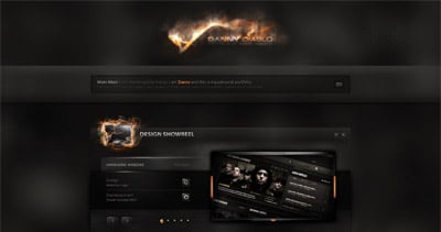 DannyDiablo Website Screenshot