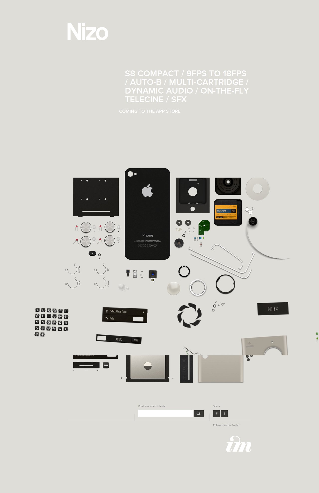 Nizo Website Screenshot