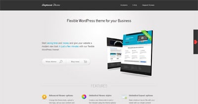 Impressa theme Website Screenshot