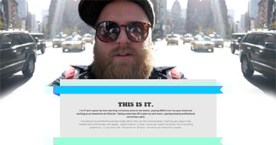 portfolio de crille lampa Website Screenshot