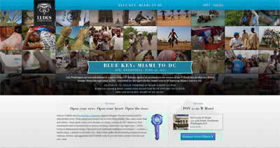 Blue Key: Miami To Dc Website Screenshot